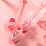 Yonii Eggs in color Rose Quartz by Biird Ben Wa Balls pelvic trainer lifestyle