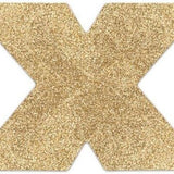 Reusable Nipple Pasties -Gold Cross