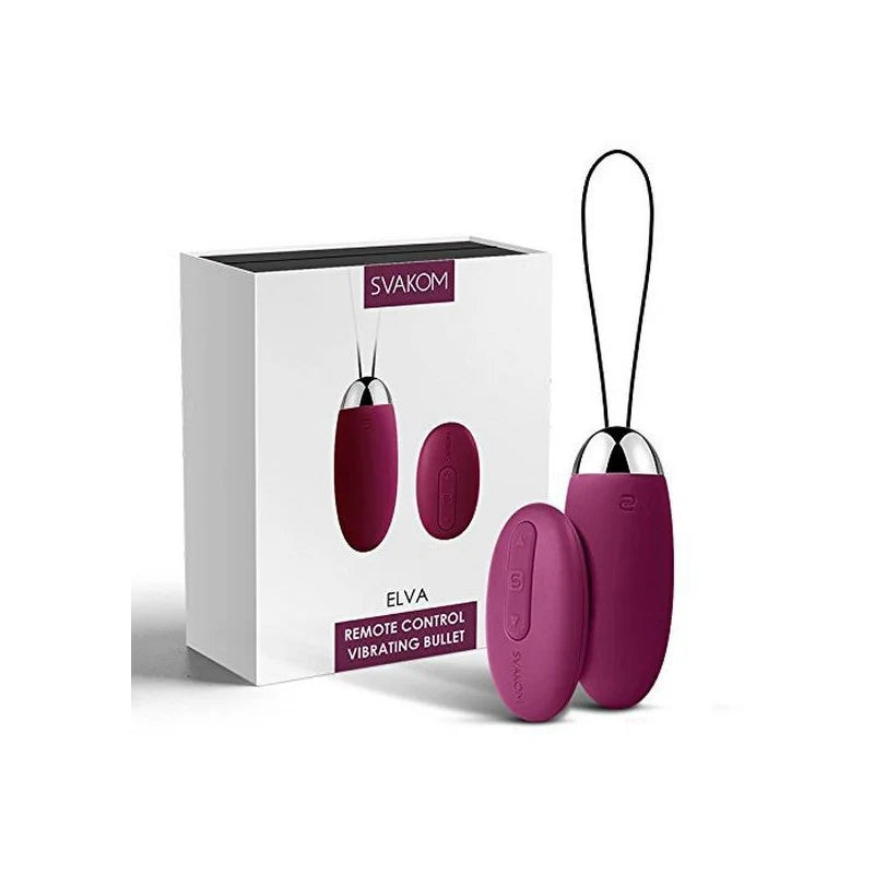 Wonderstate Vibrating Egg by Svakom in color purple