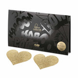 Reusable Nipple Pasties -Gold Heart