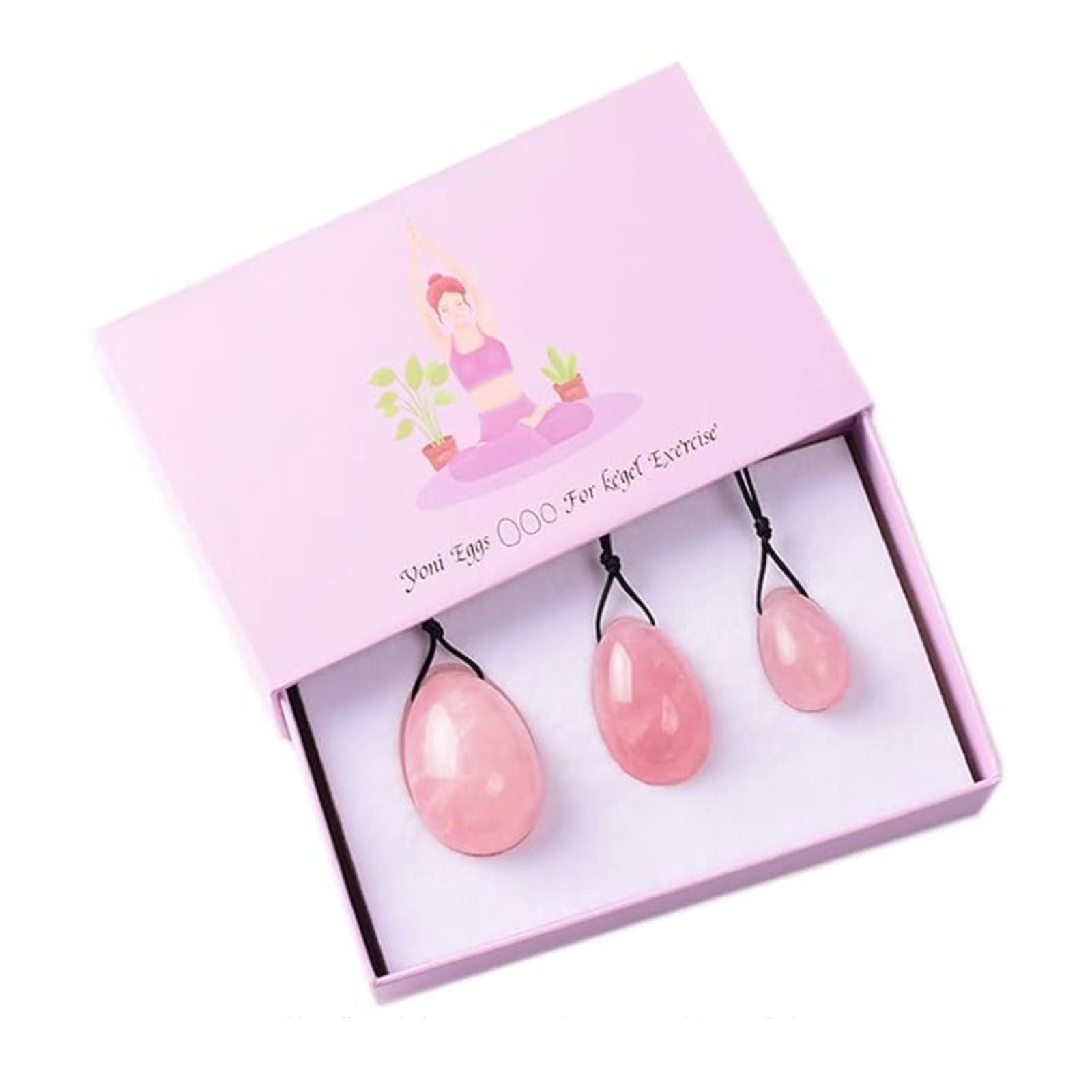 Wonderstate Benwa Balls Vagina Yoni Eggs Rose Quartz