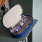 Cecii glass dildo by Biird in case