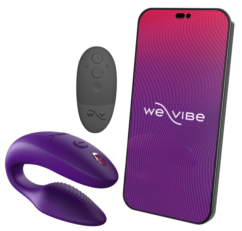 Wonderstate Sync 2 couples vibrator by WeVibe in color purple