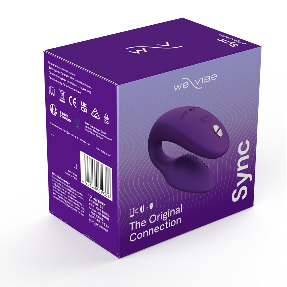 Wonderstate Sync 2 couples vibrator by WeVibe in color purple