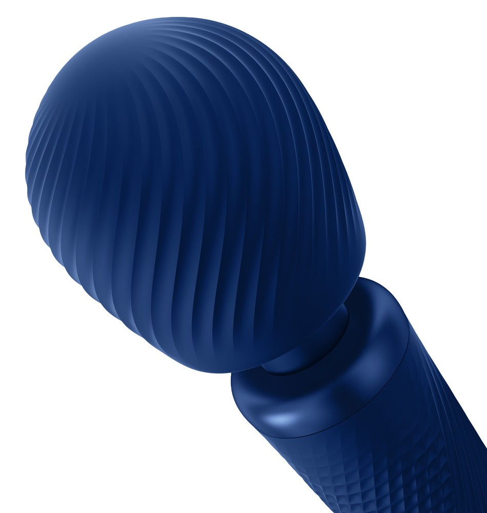 Wand vibrator VIM by Fun Factory Blue close up