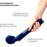 Wand vibrator VIM by Fun Factory Blue USPs