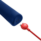 Wand vibrator VIM by Fun Factory Blue Charger