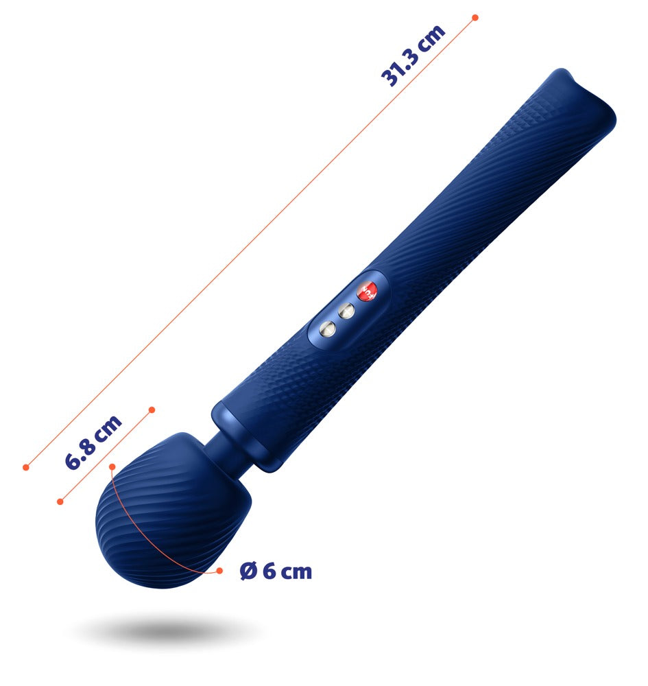 Wand vibrator VIM by Fun Factory Blue sizes