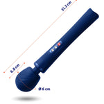 Wand vibrator VIM by Fun Factory Blue sizes