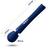 Wand vibrator VIM by Fun Factory Blue sizes
