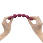Wonderstate Sexual Wellness Anal Beads Medium by Love to Love with hands