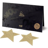 Reusable Nipple Pasties -Gold Star