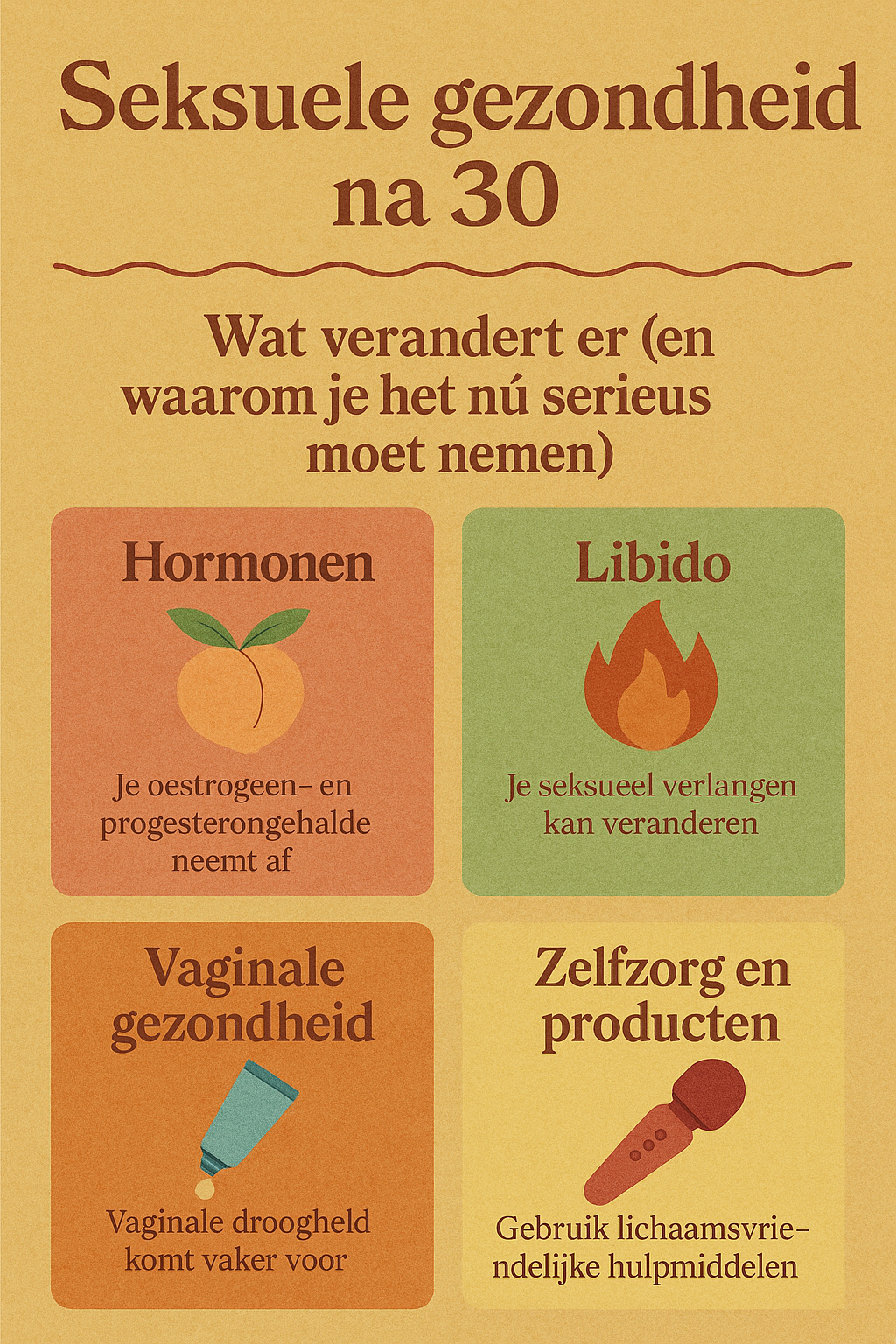 Seksuele gezondheid na je 30e: Wat verandert er (en waarom je het serieus neemt)