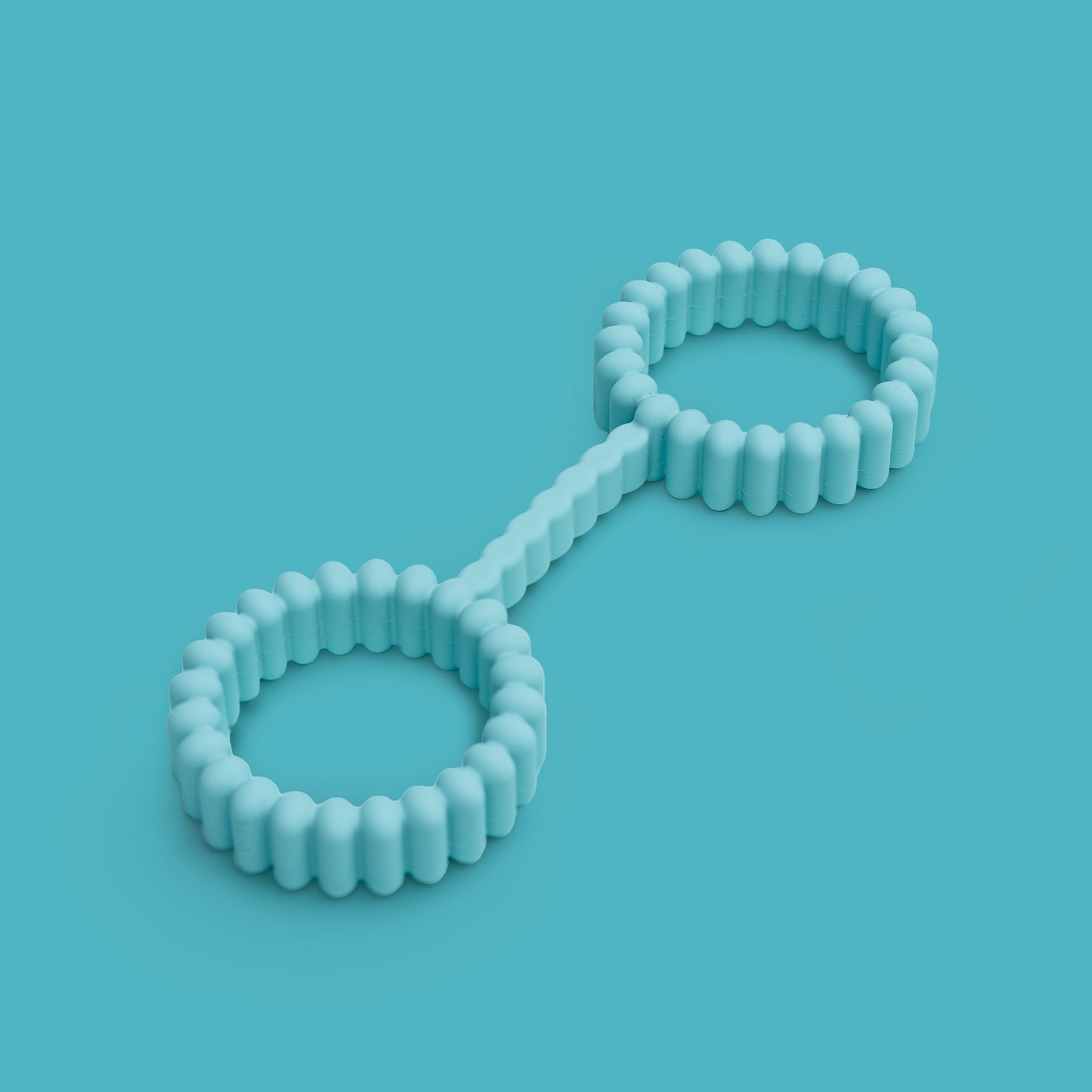 Playful Handcuffs for couples play by Biird in turquoise product