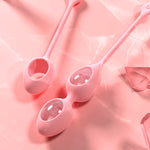 Yonii Eggs in color Rose Quartz by Biird Ben Wa Balls pelvic trainer lifestyle