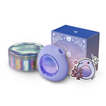 Lumii suction vibrator by Biird in color purple with packaging