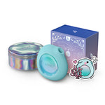 Lumii suction satisfyer vibrator by Biird mint with packaging