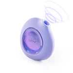 Lumii suction vibrator by Biird in color purple