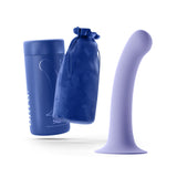 Surii flexible Dildo by Biird in purple with packaging