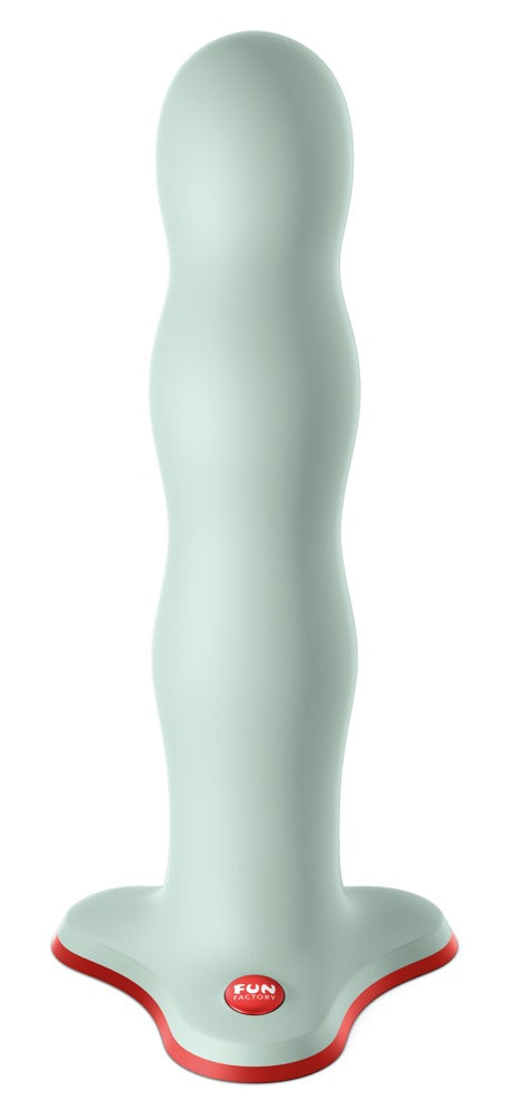 Wonderstate Sexual Wellness Fun Factory Bouncer Dildo in color sage front