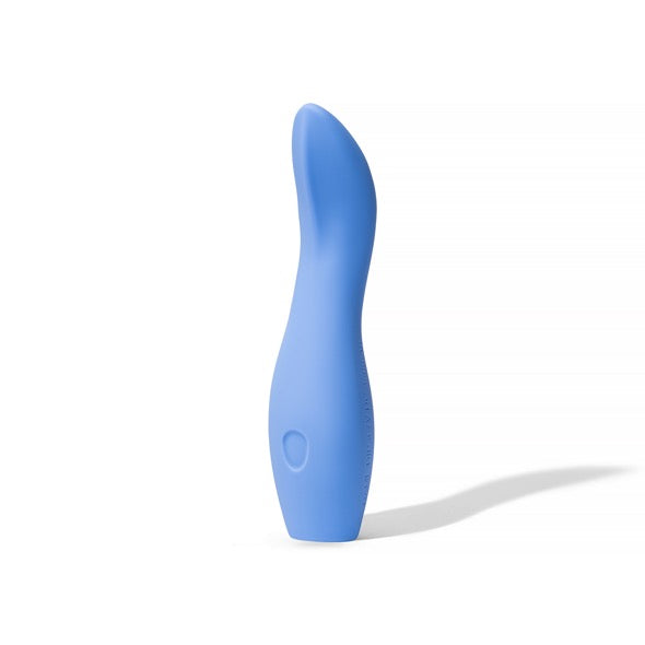 Wonderstate Sexual Wellness Clitoral Vibrator Dip 2.0 by Dame Blue Side View