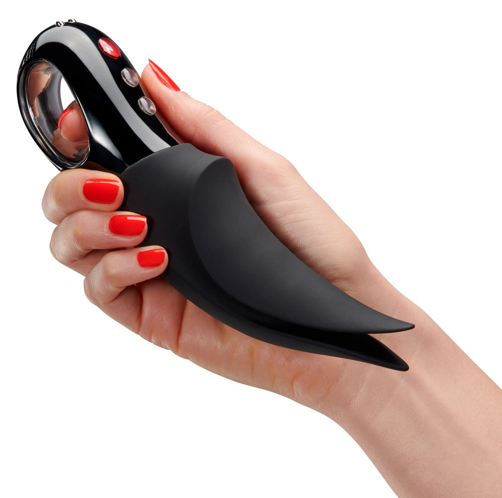 Wonderstate Volta Clitoris Vibrator by Fun Factory Black