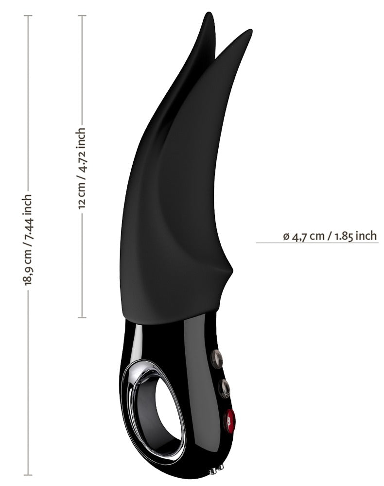 Wonderstate Volta Clitoris Vibrator by Fun Factory Black