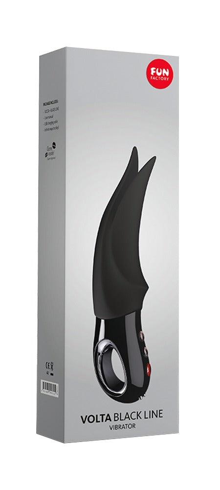Wonderstate Volta Clitoris Vibrator by Fun Factory Black