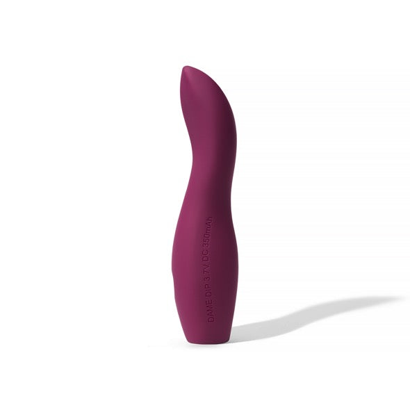 Wonderstate Sexual Wellness Clitoral Vibrator Dip 2.0 by Dame Plum Side 2