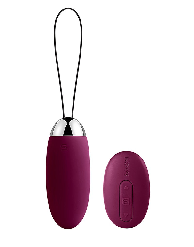 Wonderstate Vibrating Egg by Svakom in color purple