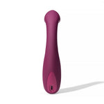 Wonderstate Sexual Wellness G-spot vibrator by Dame in color plum back