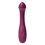 Wonderstate Sexual Wellness G-spot vibrator by Dame in color plum front