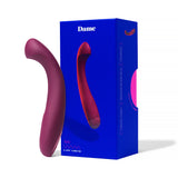 Wonderstate Sexual Wellness G-spot vibrator by Dame in color plum