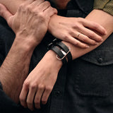 ICON Cuffs & Bracelet - Black/Silver