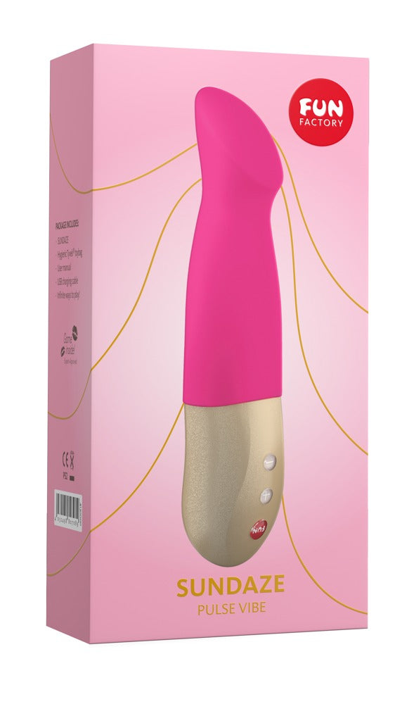 Wonderstate Sundaze Pulse Vibrator by Fun Factory - Pink