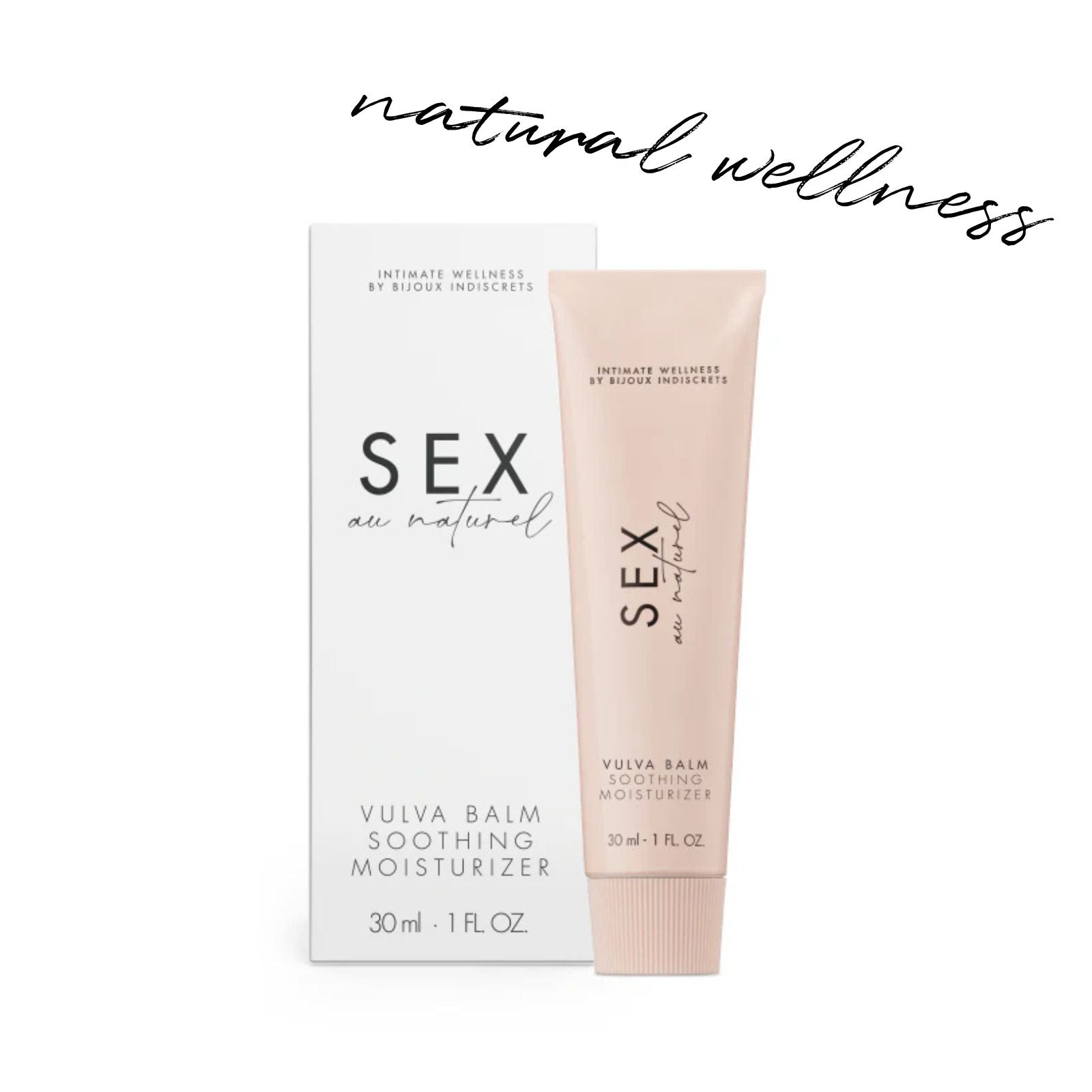 Vulva Balm Soothing Moisturizer Product and Packaging