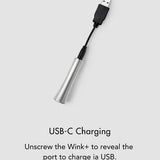 Crave Wink+ Charcoal Vibrator – Discreet Luxury & Powerful Vibration