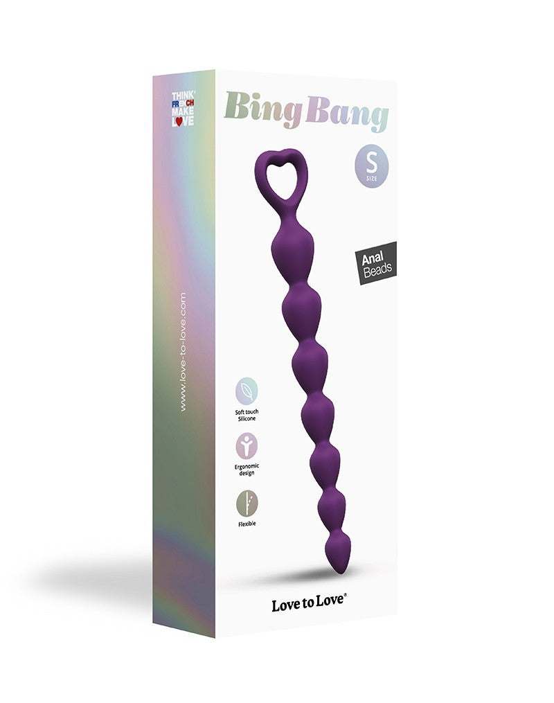 Wonderstate Sexual Wellness Anal Beads Small by Love to Love packaging