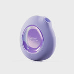 Lumii suction vibrator by Biird in color purple 360 view