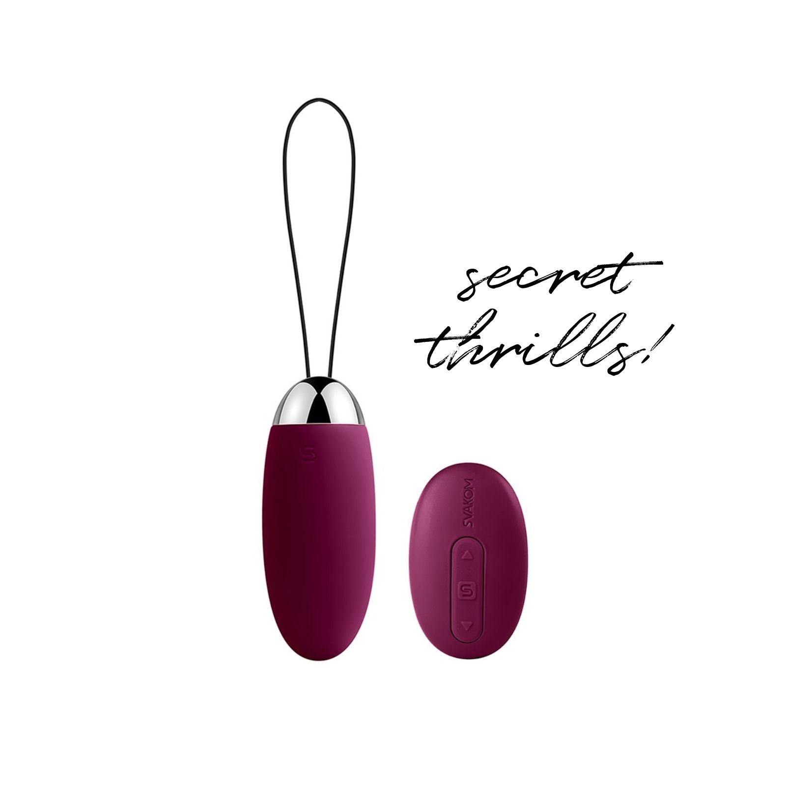 Wonderstate Vibrating Egg by Svakom in color purple