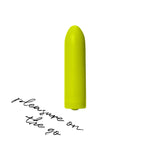 Wonderstate Sexual Wellness Bullet Vibrator Zee by Dame in color citrus